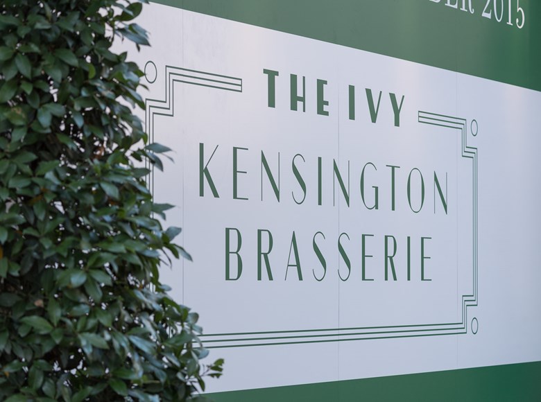 Restaurants - Carousel -The Ivy Sign